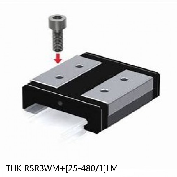 RSR3WM+[25-480/1]LM THK Miniature Linear Guide Full Ball RSR Series