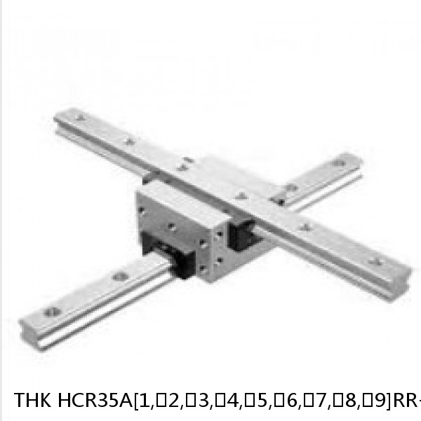 HCR35A[1,​2,​3,​4,​5,​6,​7,​8,​9]RR+60/[600,​800,​1000,​1300]R[2T,​3T,​4T,​5T,​6T] THK Curved Linear Guide Shaft Set Model HCR