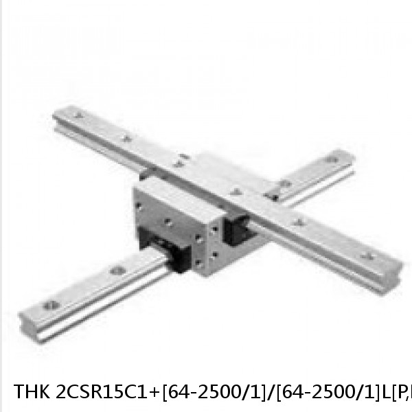 2CSR15C1+[64-2500/1]/[64-2500/1]L[P,​SP,​UP] THK Cross-Rail Guide Block Set