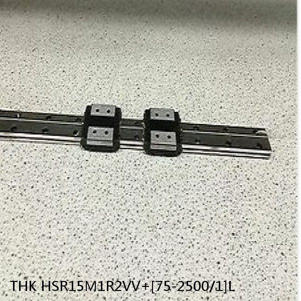 HSR15M1R2VV+[75-2500/1]L THK Medium to Low Vacuum Linear Guide Accuracy and Preload Selectable HSR-M1VV Series