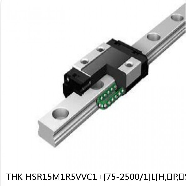 HSR15M1R5VVC1+[75-2500/1]L[H,​P,​SP,​UP] THK Medium to Low Vacuum Linear Guide Accuracy and Preload Selectable HSR-M1VV Series