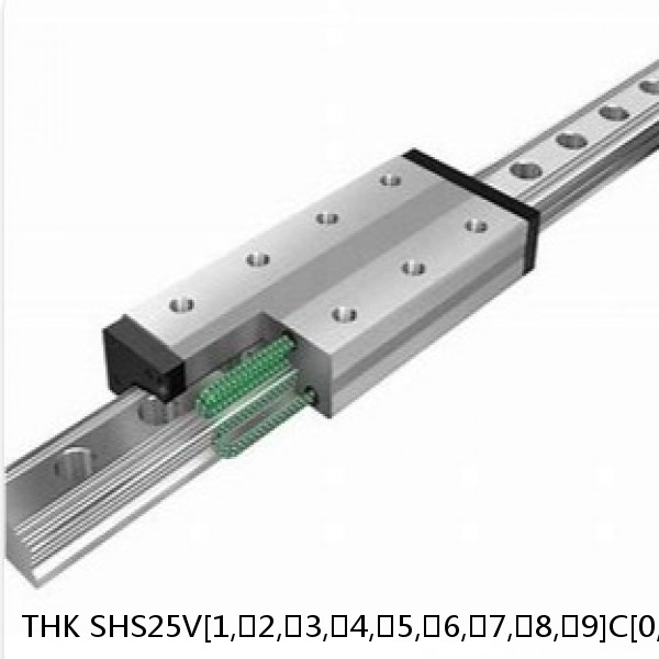 SHS25V[1,​2,​3,​4,​5,​6,​7,​8,​9]C[0,​1]+[105-3000/1]L[H,​P,​SP,​UP] THK Linear Guide Standard Accuracy and Preload Selectable SHS Series