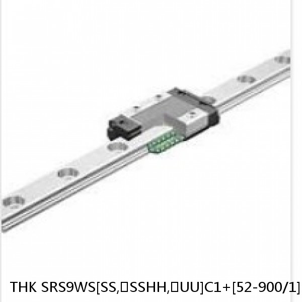 SRS9WS[SS,​SSHH,​UU]C1+[52-900/1]L[H,​P]M THK Miniature Linear Guide Caged Ball SRS Series