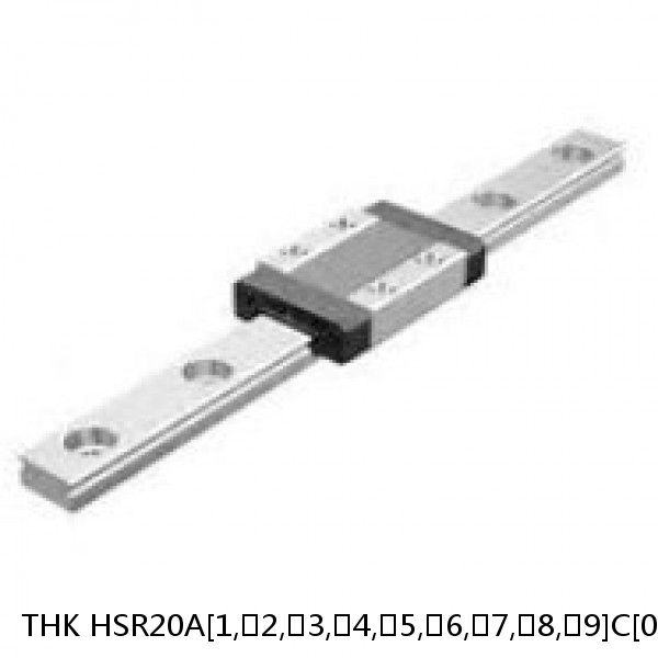 HSR20A[1,​2,​3,​4,​5,​6,​7,​8,​9]C[0,​1]M+[87-1480/1]L[H,​P,​SP,​UP]M THK Standard Linear Guide Accuracy and Preload Selectable HSR Series