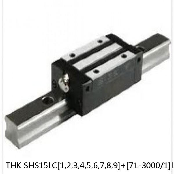 SHS15LC[1,2,3,4,5,6,7,8,9]+[71-3000/1]L[H,P,SP,UP] THK Linear Guide Standard Accuracy and Preload Selectable SHS Series
