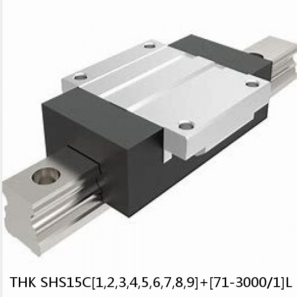 SHS15C[1,2,3,4,5,6,7,8,9]+[71-3000/1]L THK Linear Guide Standard Accuracy and Preload Selectable SHS Series #1 small image