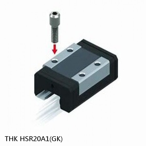 HSR20A1(GK) THK Linear Guide Block Only Standard Grade Interchangeable HSR Series #1 small image