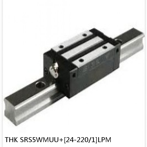 SRS5WMUU+[24-220/1]LPM THK Miniature Linear Guide Caged Ball SRS Series #1 small image