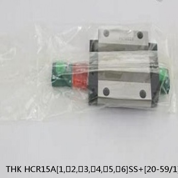 HCR15A[1,​2,​3,​4,​5,​6]SS+[20-59/1]/150R THK Curved Linear Guide Shaft Set Model HCR #1 small image