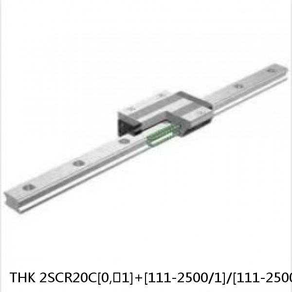 2SCR20C[0,​1]+[111-2500/1]/[111-2500/1]L[P,​SP,​UP] THK Caged-Ball Cross Rail Linear Motion Guide Set