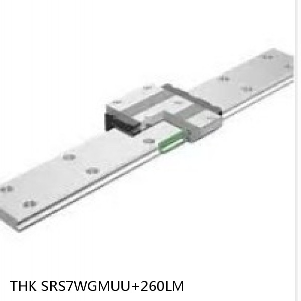 SRS7WGMUU+260LM THK Miniature Linear Guide Stocked Sizes Standard and Wide Standard Grade SRS Series