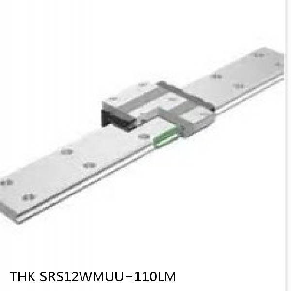 SRS12WMUU+110LM THK Miniature Linear Guide Stocked Sizes Standard and Wide Standard Grade SRS Series