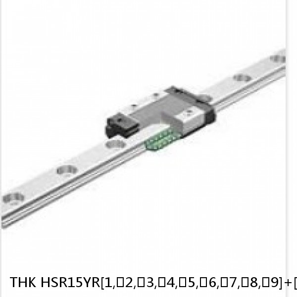 HSR15YR[1,​2,​3,​4,​5,​6,​7,​8,​9]+[64-3000/1]L[H,​P,​SP,​UP] THK Standard Linear Guide Accuracy and Preload Selectable HSR Series