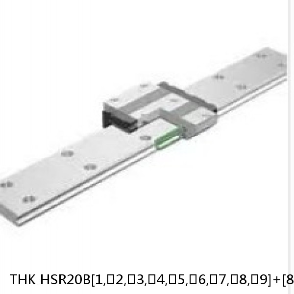 HSR20B[1,​2,​3,​4,​5,​6,​7,​8,​9]+[87-3000/1]L THK Standard Linear Guide Accuracy and Preload Selectable HSR Series