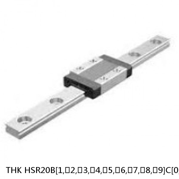 HSR20B[1,​2,​3,​4,​5,​6,​7,​8,​9]C[0,​1]+[87-3000/1]L THK Standard Linear Guide Accuracy and Preload Selectable HSR Series