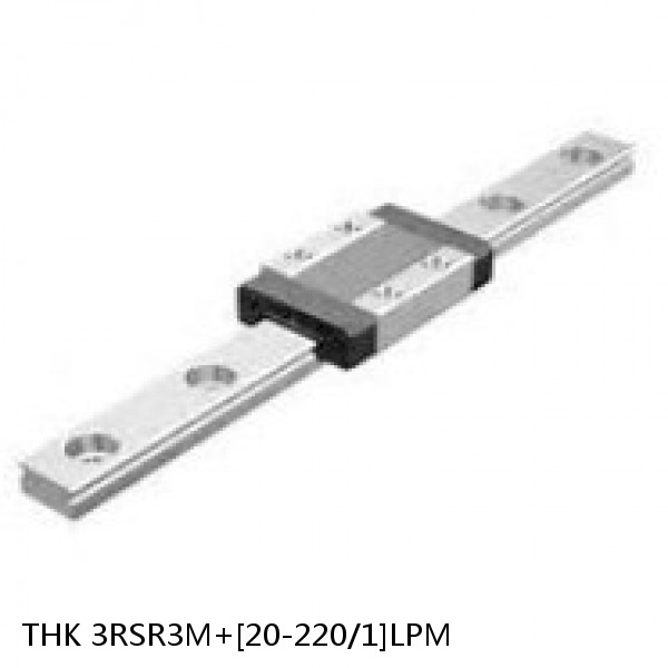 3RSR3M+[20-220/1]LPM THK Miniature Linear Guide Full Ball RSR Series #1 small image