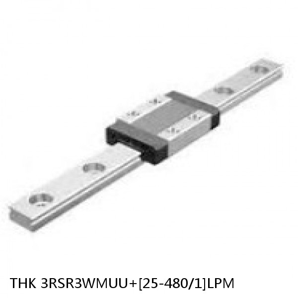 3RSR3WMUU+[25-480/1]LPM THK Miniature Linear Guide Full Ball RSR Series #1 small image