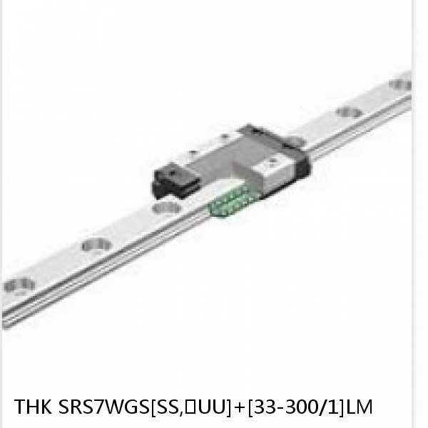 SRS7WGS[SS,​UU]+[33-300/1]LM THK Miniature Linear Guide Full Ball SRS-G Accuracy and Preload Selectable #1 small image
