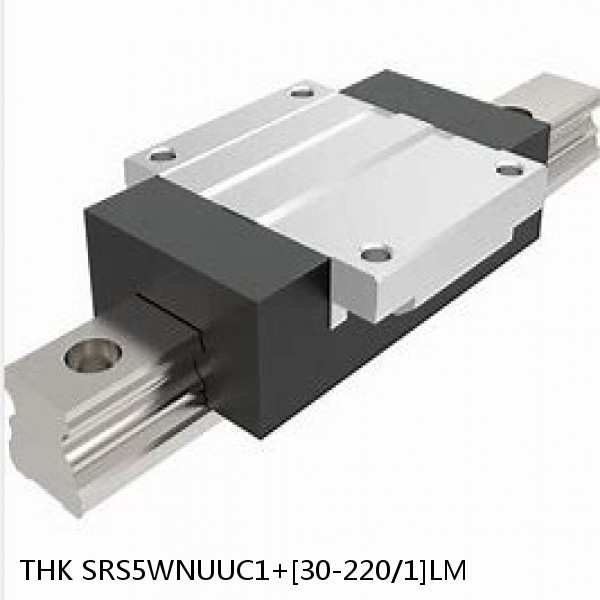 SRS5WNUUC1+[30-220/1]LM THK Miniature Linear Guide Caged Ball SRS Series #1 image