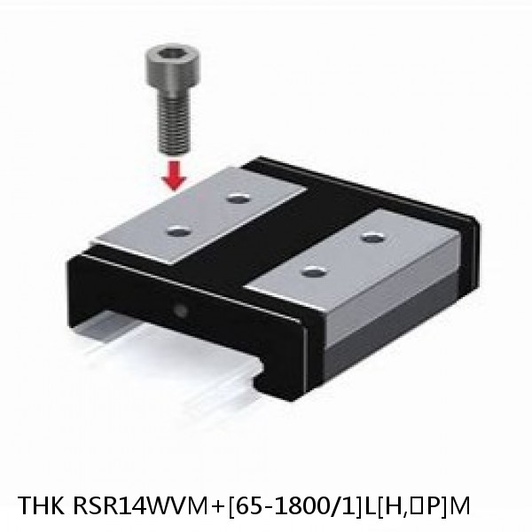 RSR14WVM+[65-1800/1]L[H,​P]M THK Miniature Linear Guide Full Ball RSR Series #1 image