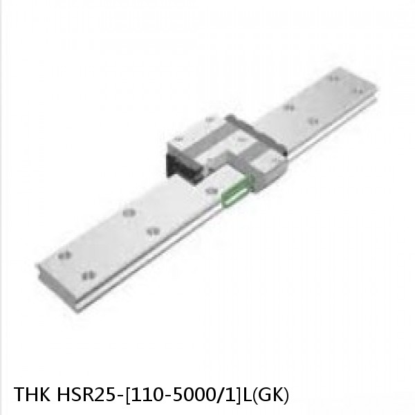HSR25-[110-5000/1]L(GK) THK Linear Guide (Rail Only) Standard Grade Interchangeable HSR Series #1 image