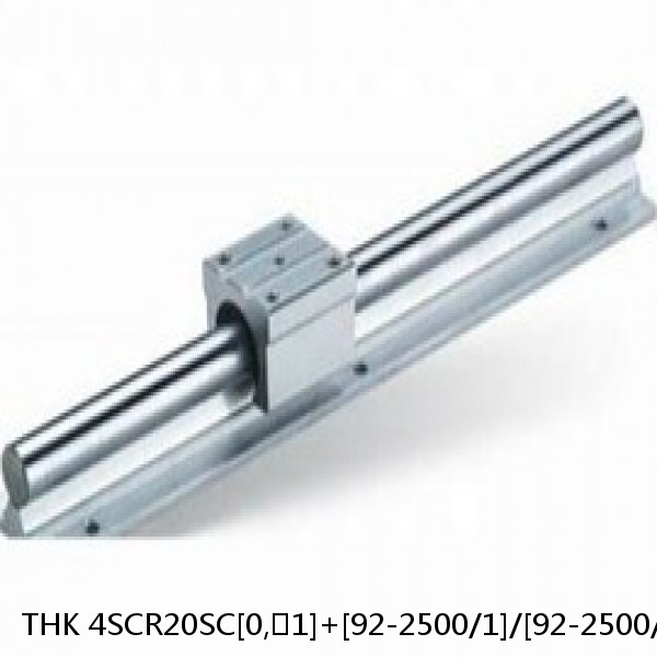 4SCR20SC[0,​1]+[92-2500/1]/[92-2500/1]L[P,​SP,​UP] THK Caged-Ball Cross Rail Linear Motion Guide Set #1 image