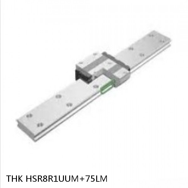 HSR8R1UUM+75LM THK Miniature Linear Guide Stocked Sizes HSR8 HSR10 HSR12 Series #1 image