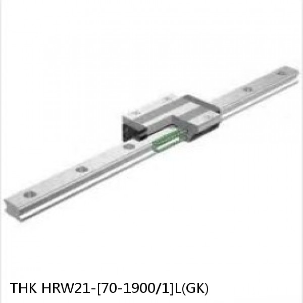 HRW21-[70-1900/1]L(GK) THK Wide Rail Linear Guide (Rail Only) Interchangeable HRW Series #1 image