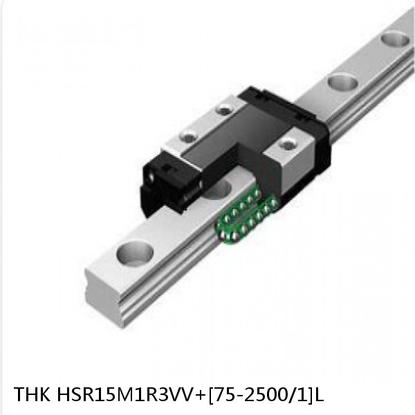 HSR15M1R3VV+[75-2500/1]L THK Medium to Low Vacuum Linear Guide Accuracy and Preload Selectable HSR-M1VV Series #1 image