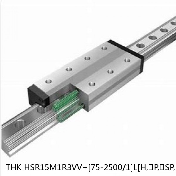 HSR15M1R3VV+[75-2500/1]L[H,​P,​SP,​UP] THK Medium to Low Vacuum Linear Guide Accuracy and Preload Selectable HSR-M1VV Series #1 image
