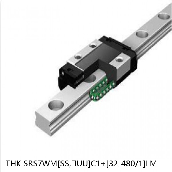 SRS7WM[SS,​UU]C1+[32-480/1]LM THK Miniature Linear Guide Caged Ball SRS Series #1 image
