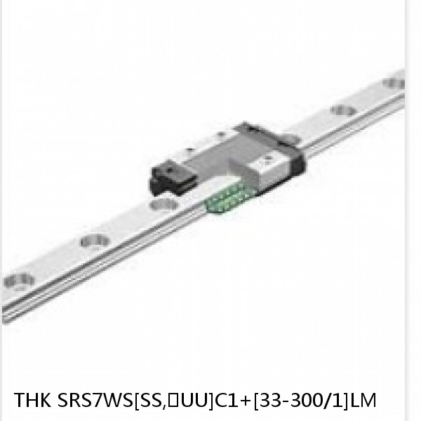SRS7WS[SS,​UU]C1+[33-300/1]LM THK Miniature Linear Guide Caged Ball SRS Series #1 image