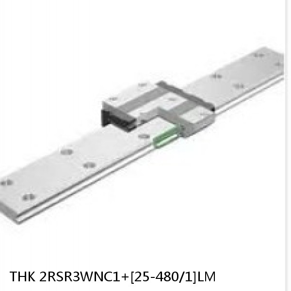 2RSR3WNC1+[25-480/1]LM THK Miniature Linear Guide Full Ball RSR Series #1 image