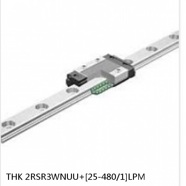 2RSR3WNUU+[25-480/1]LPM THK Miniature Linear Guide Full Ball RSR Series #1 image