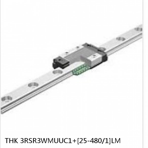 3RSR3WMUUC1+[25-480/1]LM THK Miniature Linear Guide Full Ball RSR Series #1 image