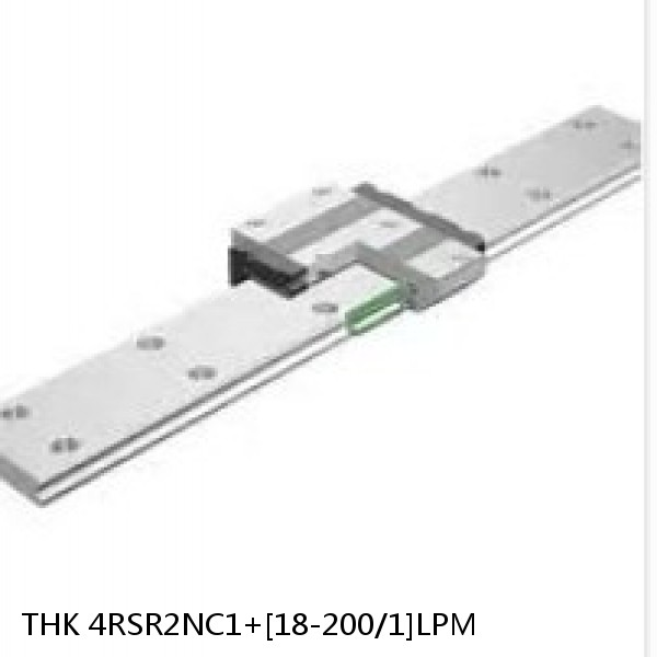 4RSR2NC1+[18-200/1]LPM THK Miniature Linear Guide Full Ball RSR Series #1 image